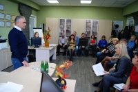 Уполномоченный по защите прав предпринимателей в Иркутской области Алексей Москаленко торжественно открыл приемную в Ангарске 